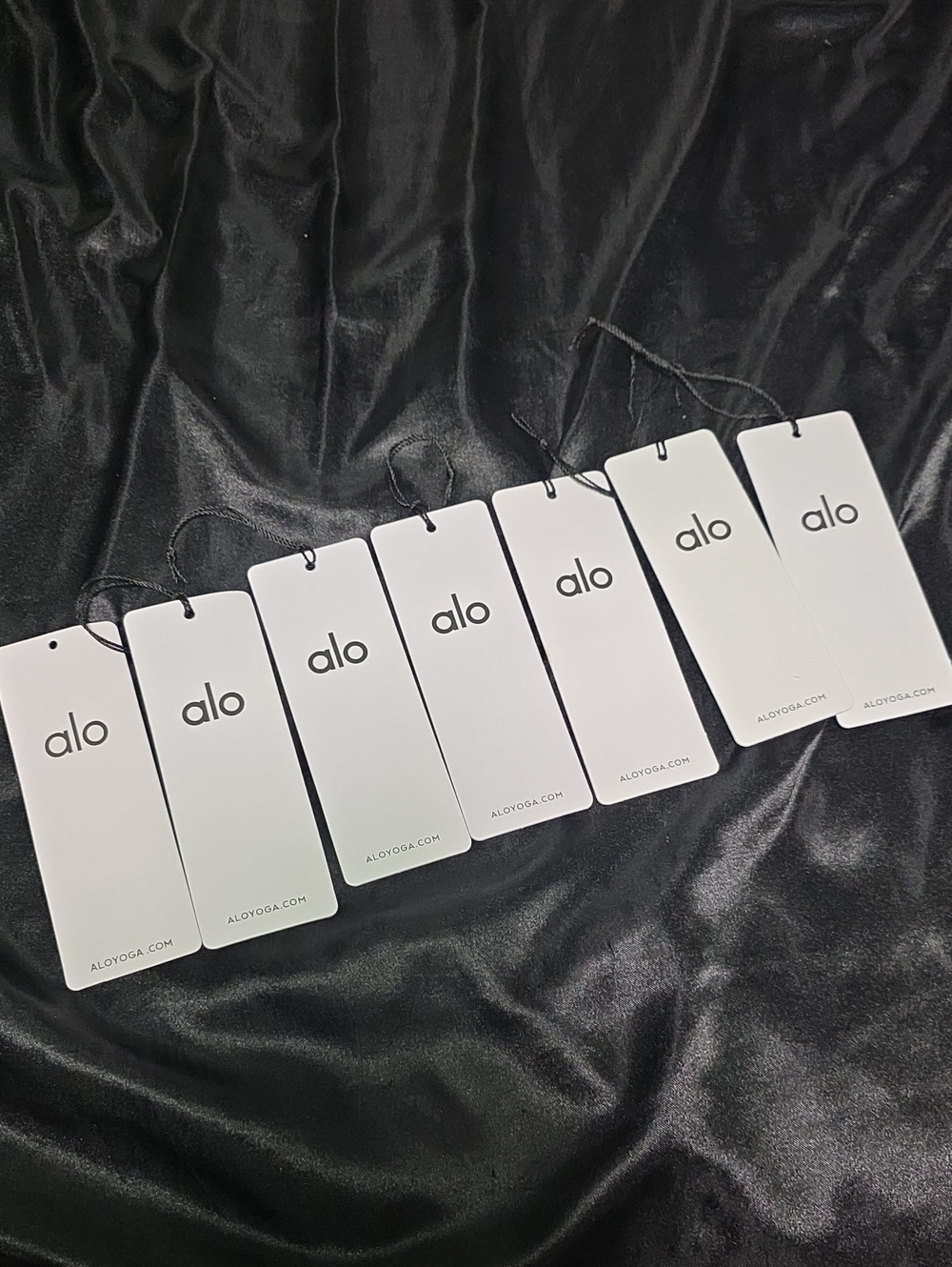 Alo Yoga White Hang Tags (Lot of 7)